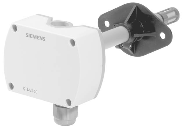 Siemens BPZ:QFM3160 Luftkanalgivare -40 till 70 °C 0 till 100 % rF