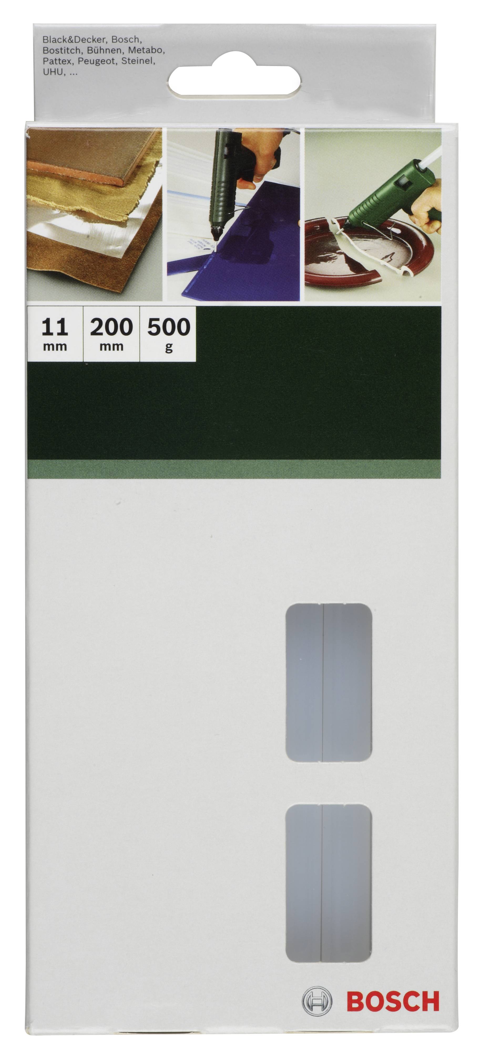 Bosch Accessories Limstift 11 mm 200 mm Transparent 500 g