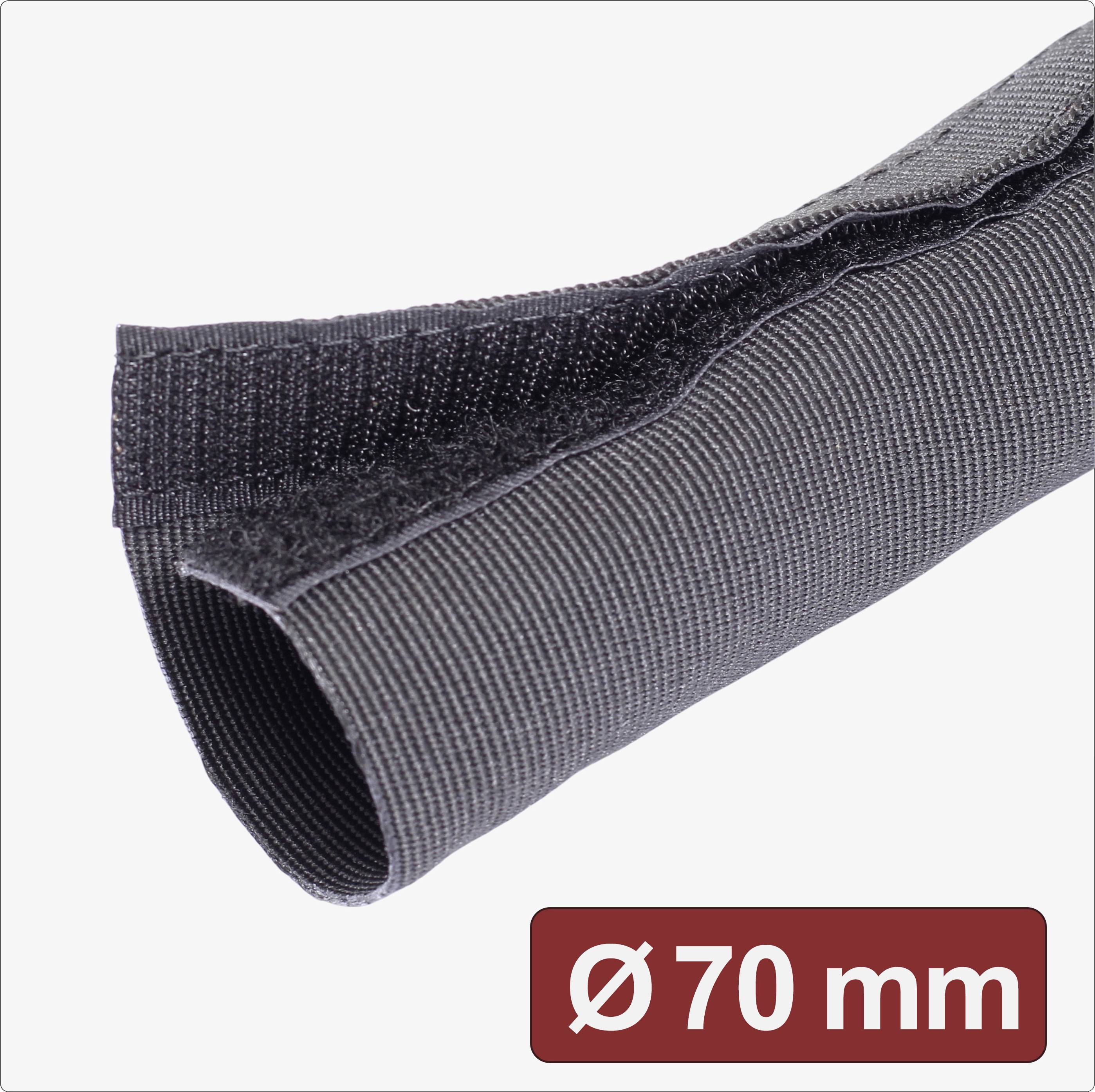 Quadrios 25CA760 25CA760 Kabelslang 70 mm (max) Svart Metervara