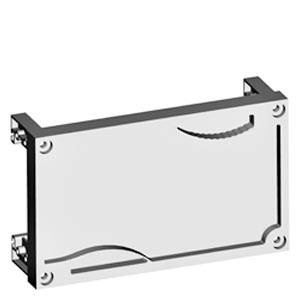 Siemens 8GK44012KK11 Alpha 160 din, monteringssats för kopplingsplint med klämhållare, vågrätt, H=300 Effektbrytar-byggs
