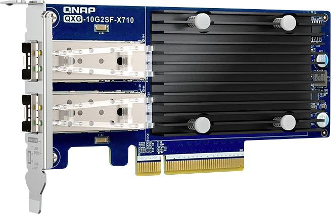 QNAP QNAP QXG-10G2SF-X710 Netzwerkadapter PCI Nätverkskort 10 GBit/s PCIe