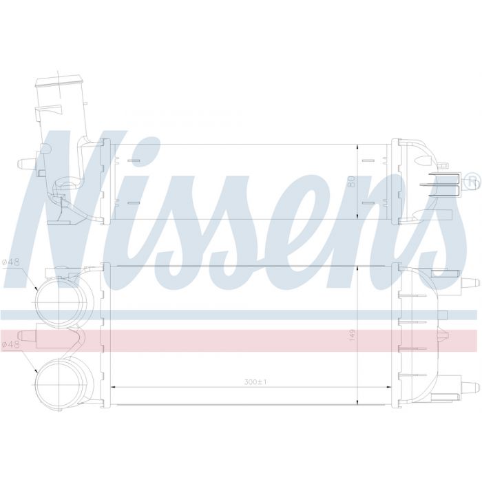 Laddluftkylare Nissens 17-96437