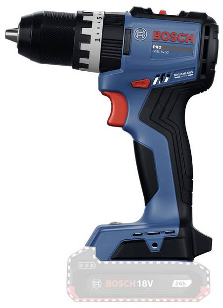 Bosch Professional GSB18V-52 -Slagborrmaskin batteri