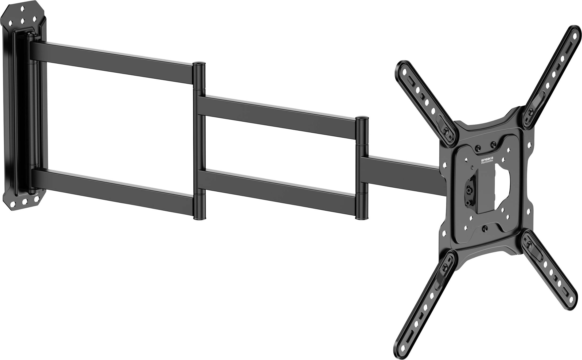 SpeaKa Professional SP-TVM-1000 TV-väggfäste 58,4 cm (23″) – 165,1 cm (65″) Utdragbar, Tiltbar, Svängbar
