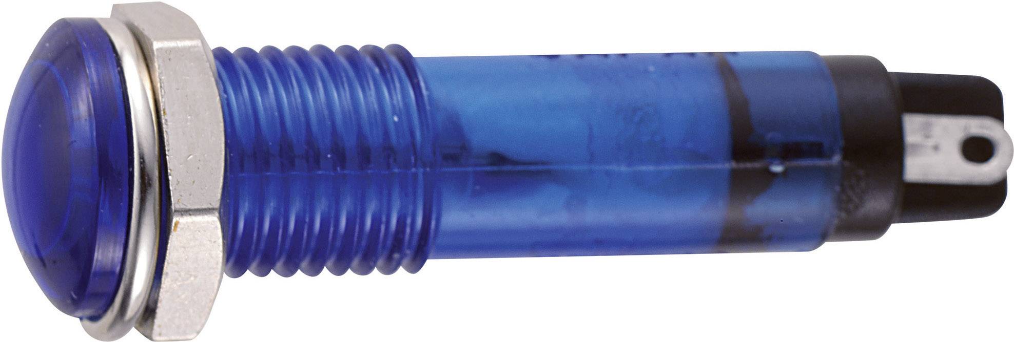 Sedeco B-405 24V BLUE Standard signallampa med ljuskälla (value.1376971) Blå 1 st
