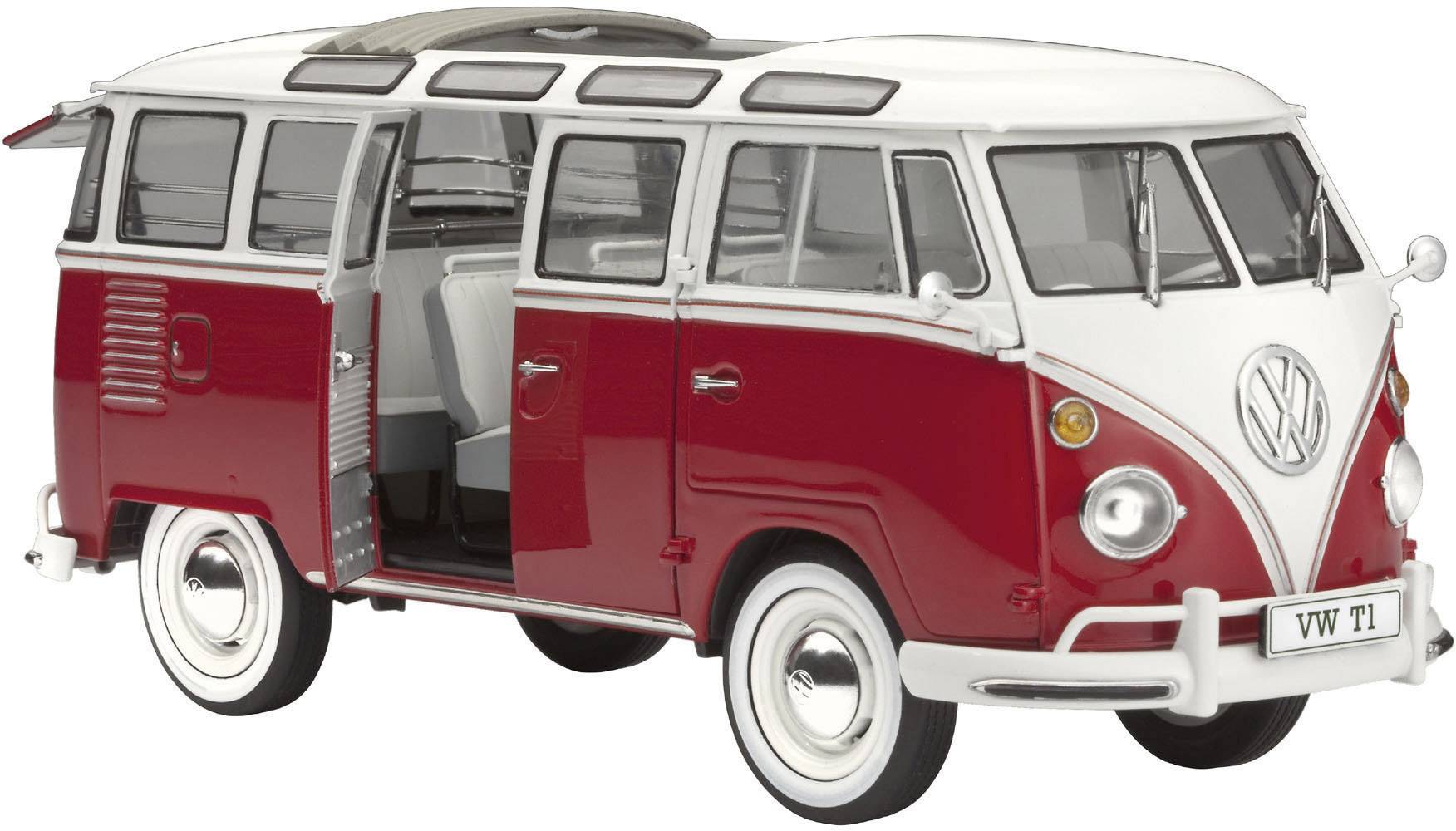 Revell 07399 VW T1 Samba Bus Bilmodell byggsats 1:24