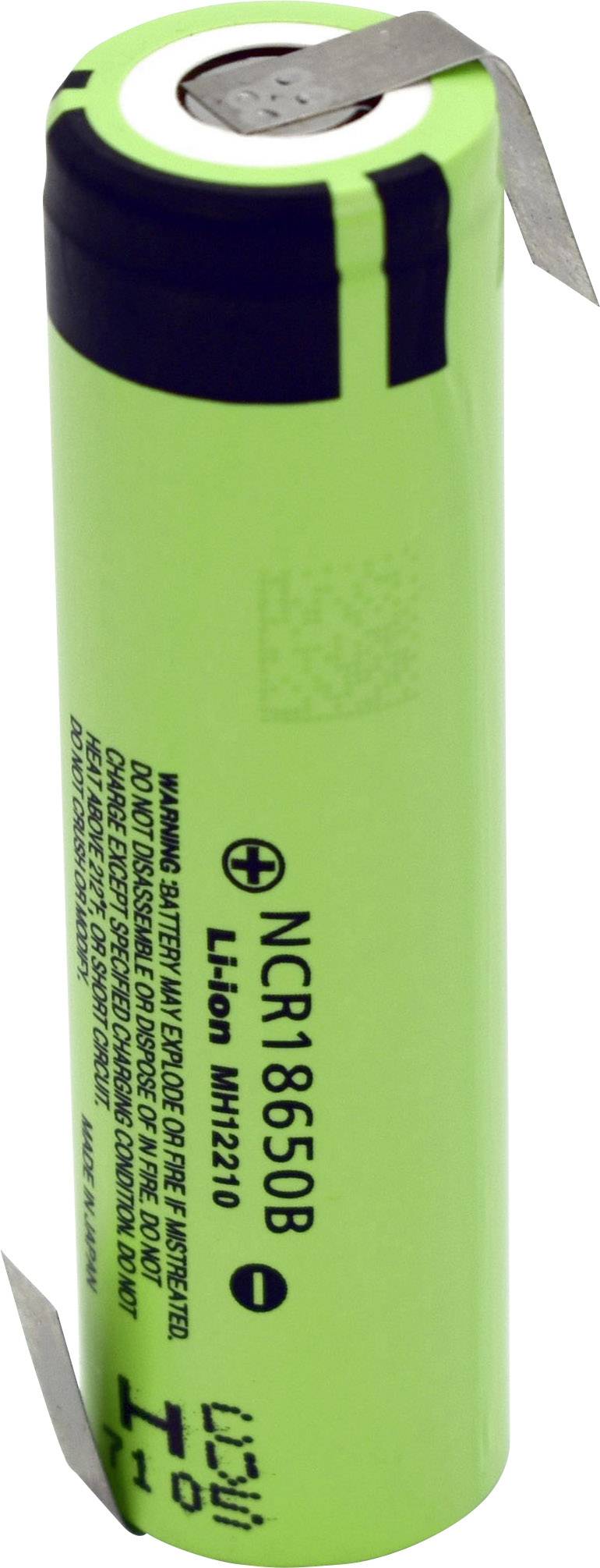 Specialbatteri laddbart 18650 Z-lödfana Li-Ion Panasonic 3.7 V 3400 mAh 1 st