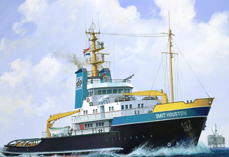 Revell 05239 Smit Houston Fartygsmodell byggsats 1:200