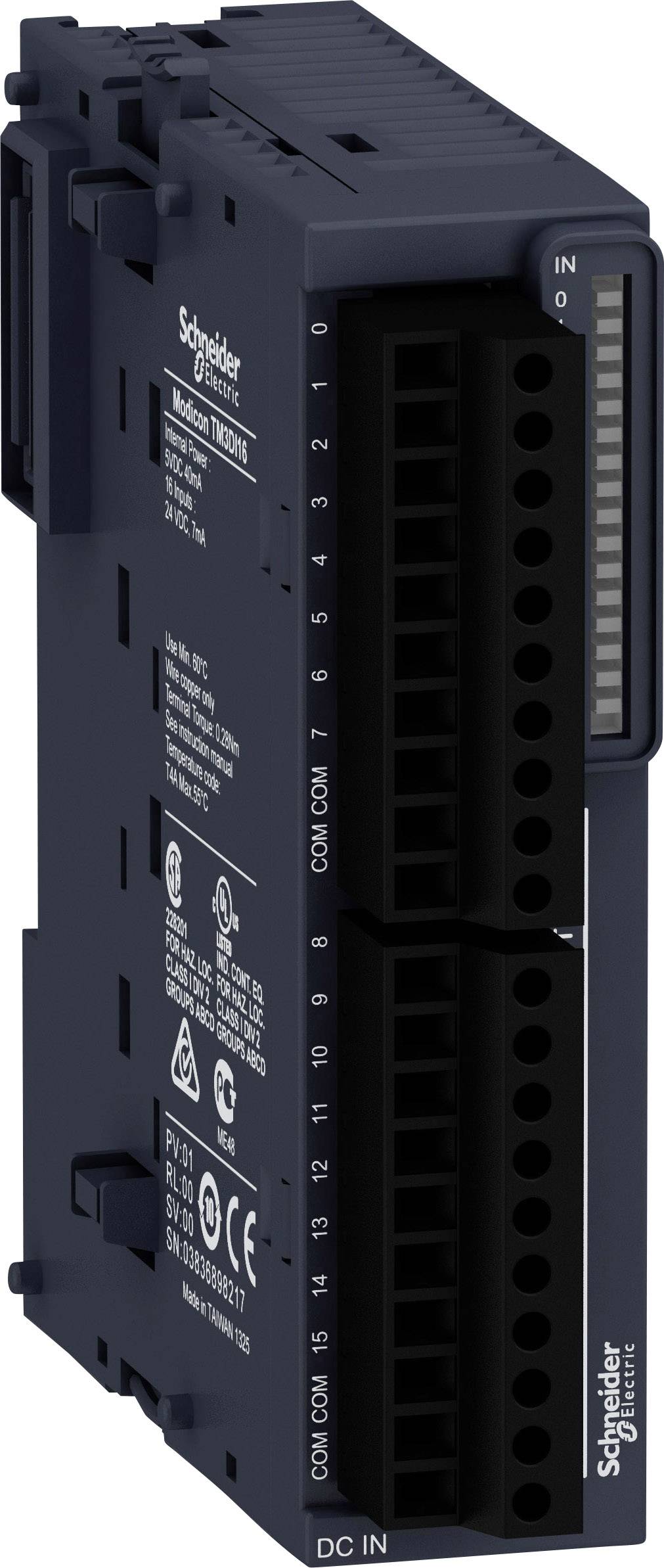 Schneider Electric TM3DI16 TM3DI16 PLC-expansionsmodul