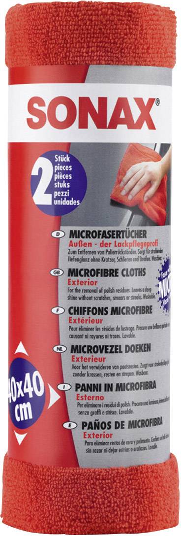 Sonax 416241 außen Mikrofiberduk 2 st