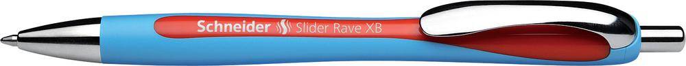Schneider, kulspetspenna Slider Rave/132502, röd, XB