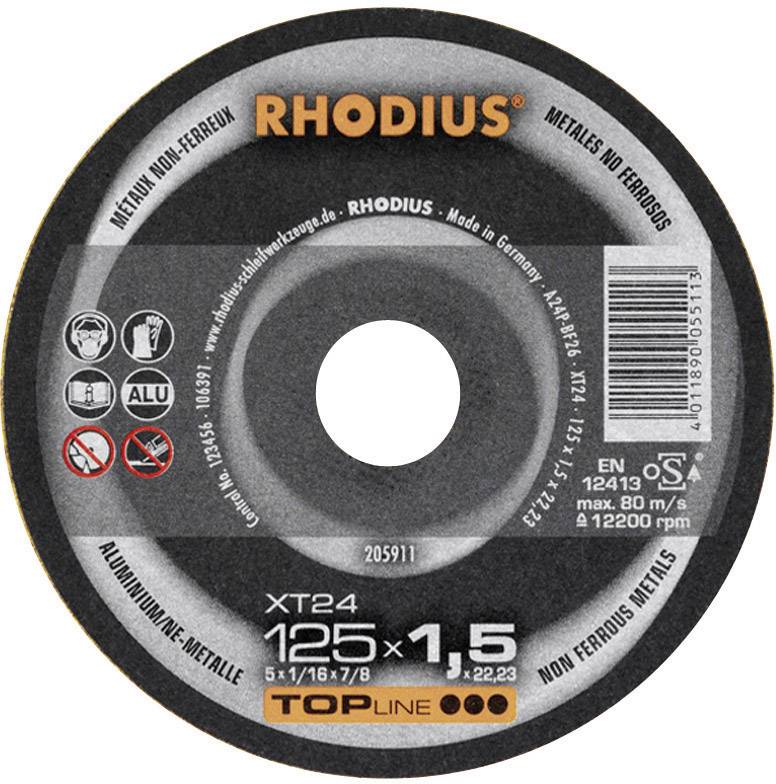 Rhodius XT 24 205911 Separationspår rakt 125 mm 22.23 mm 1 st