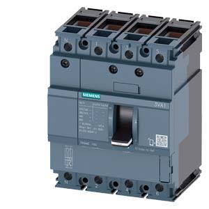 Siemens 3VA1163-4ED46-0AA0 Brytare 1 st Inställningsområde (ström): 63 – 63 A Växelspänning (max.): 690 V/AC (B x H x D)
