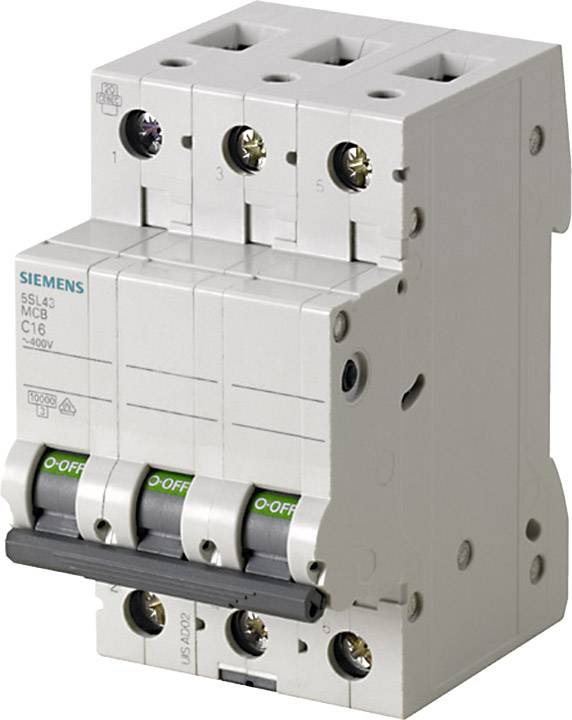 Siemens 5SL43147 5SL4314-7 Automatsäkring 3-polig 0.3 A 400 V