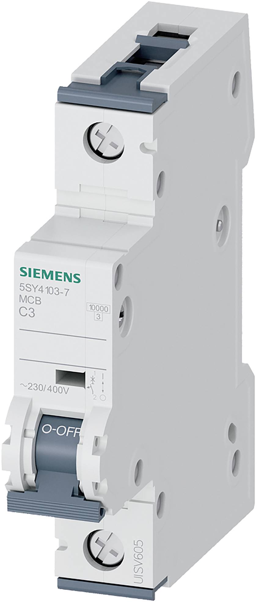 Siemens 5SY41037 5SY4103-7 Automatsäkring 3 A 400 V/AC