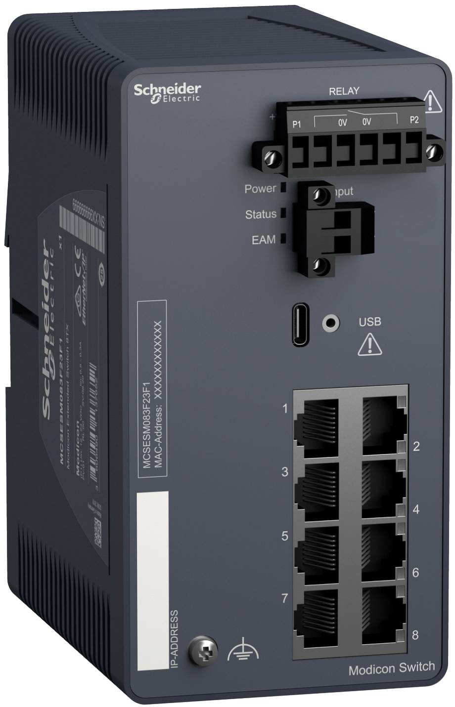 Schneider Electric MCSESM083F23F1 Nätverks-switch