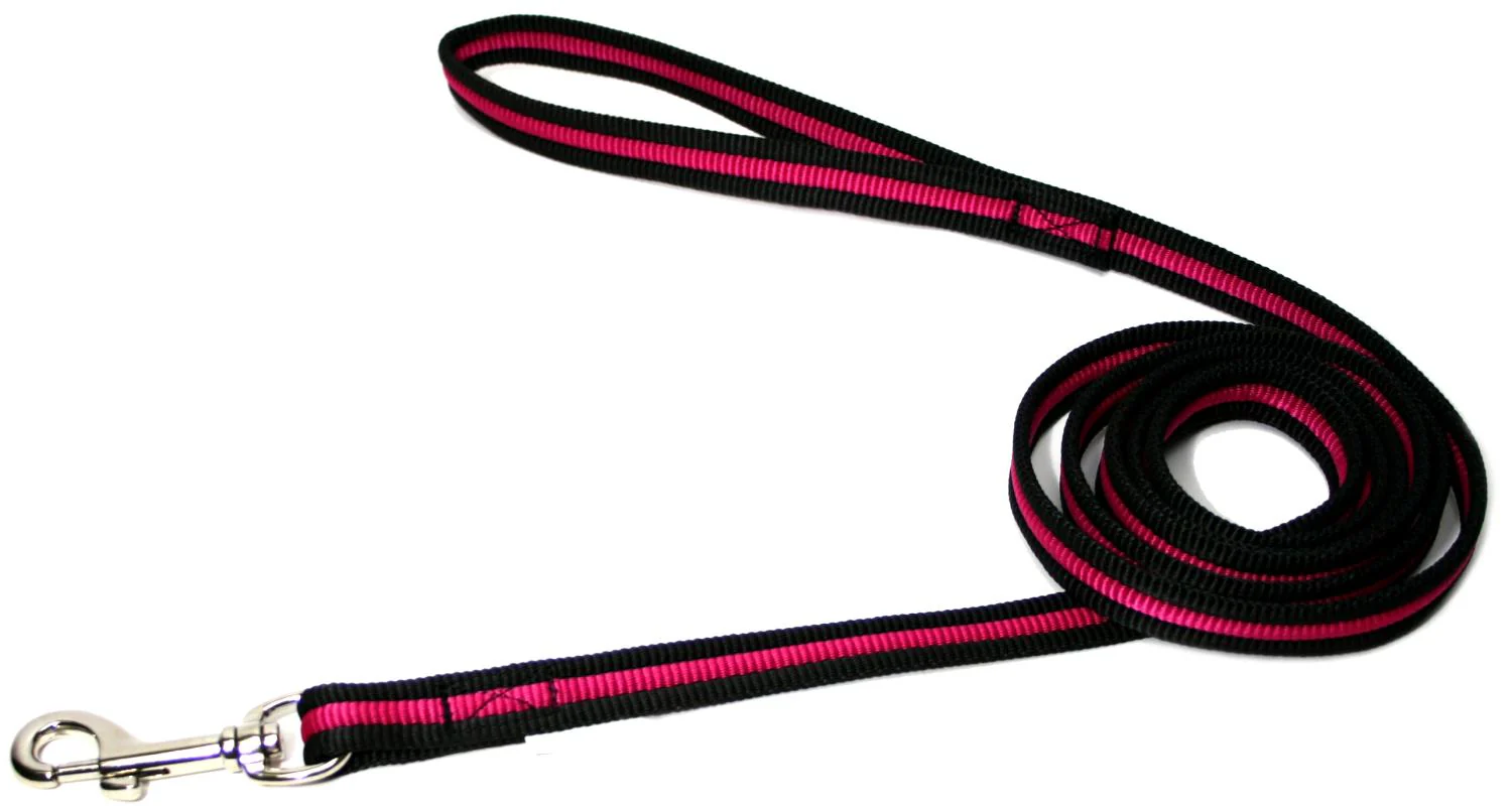 Alac koppel nylon kanal svart/cerise