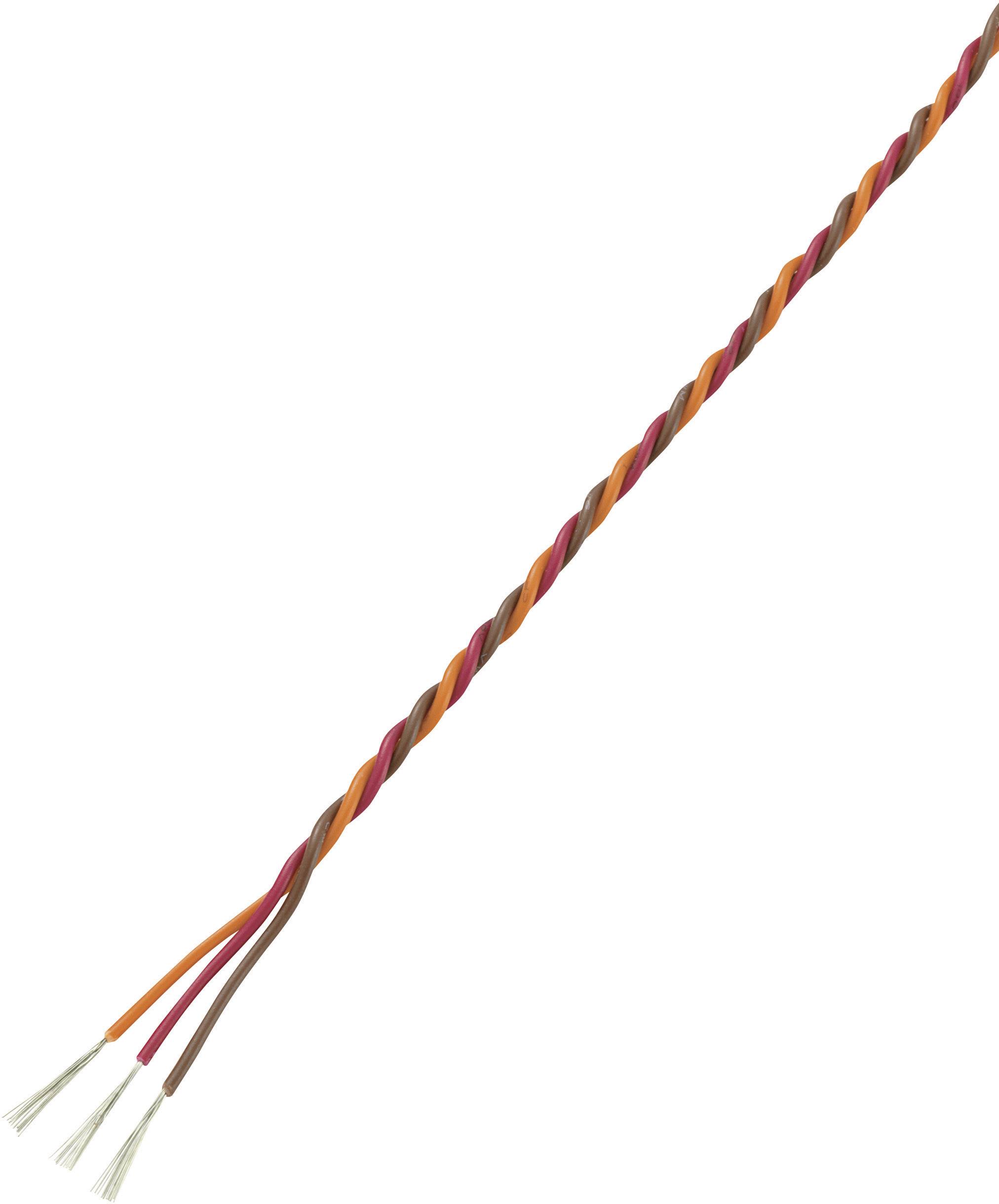 Reely Servo Ledning [1x Öppen ände – 1x Öppen ände] 5.00 m 2 x 0.17 mm² tvinnad