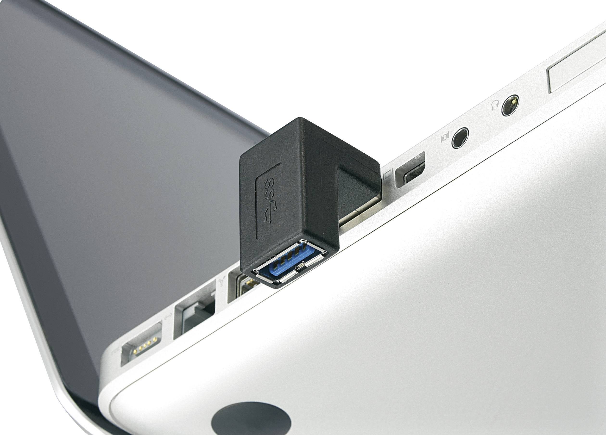 Renkforce USB 3.0 Adapter [1x USB 3.2 Gen 1 A hane (USB 3.0) – 1x USB 3.2 Gen 1 A hona (USB 3.0)]