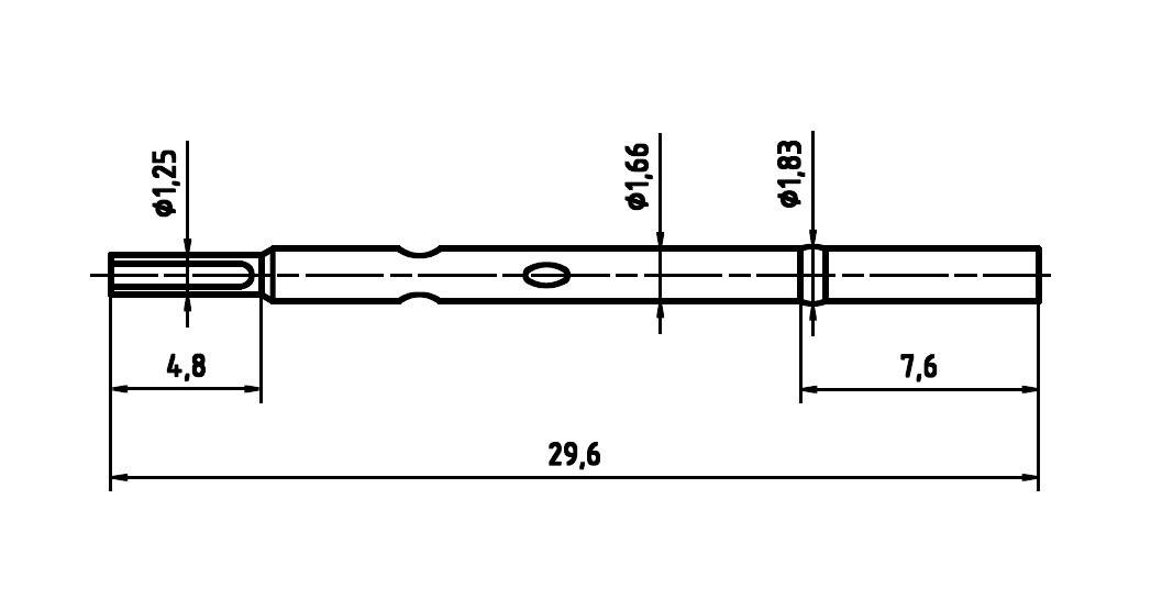 PTR Hartmann H 1025 L Precisionsprovstiftshylsa