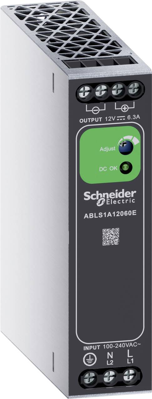 Schneider Electric ABLS1A12060E DIN-skena nätaggregat 6.3 A 75 W Innehåll 1 st
