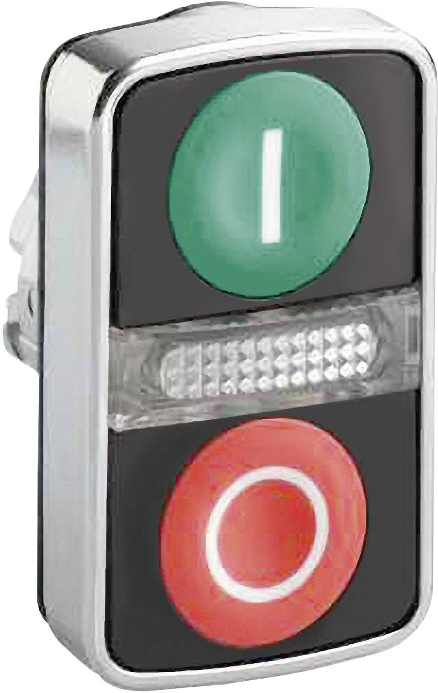 Schneider Electric ZB4BW7A3741 Harmony ZB4BW7A3741 Dubbel tryckströmställare Grön, Röd 1 st