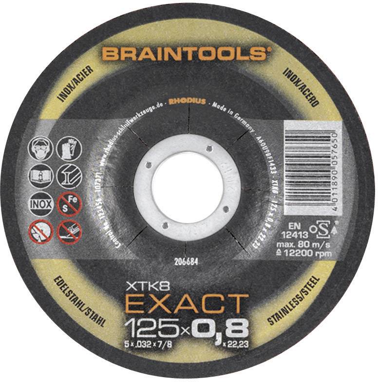 Rhodius XTK 8 206683 Separationspår rakt 115 mm 1 st Rostfritt stål, Stål
