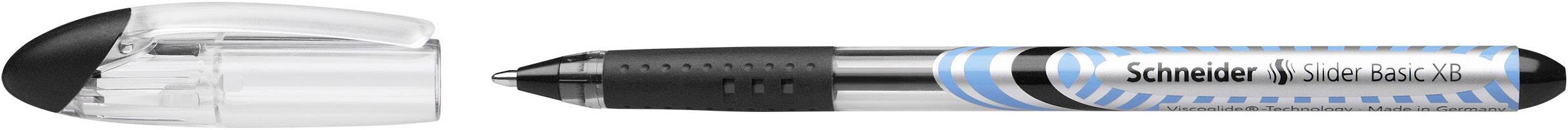 Schneider Schreibgeräte Slider Basic 151201 Kulspetspenna 0.7 mm Skrivfärg: Svart 1 st