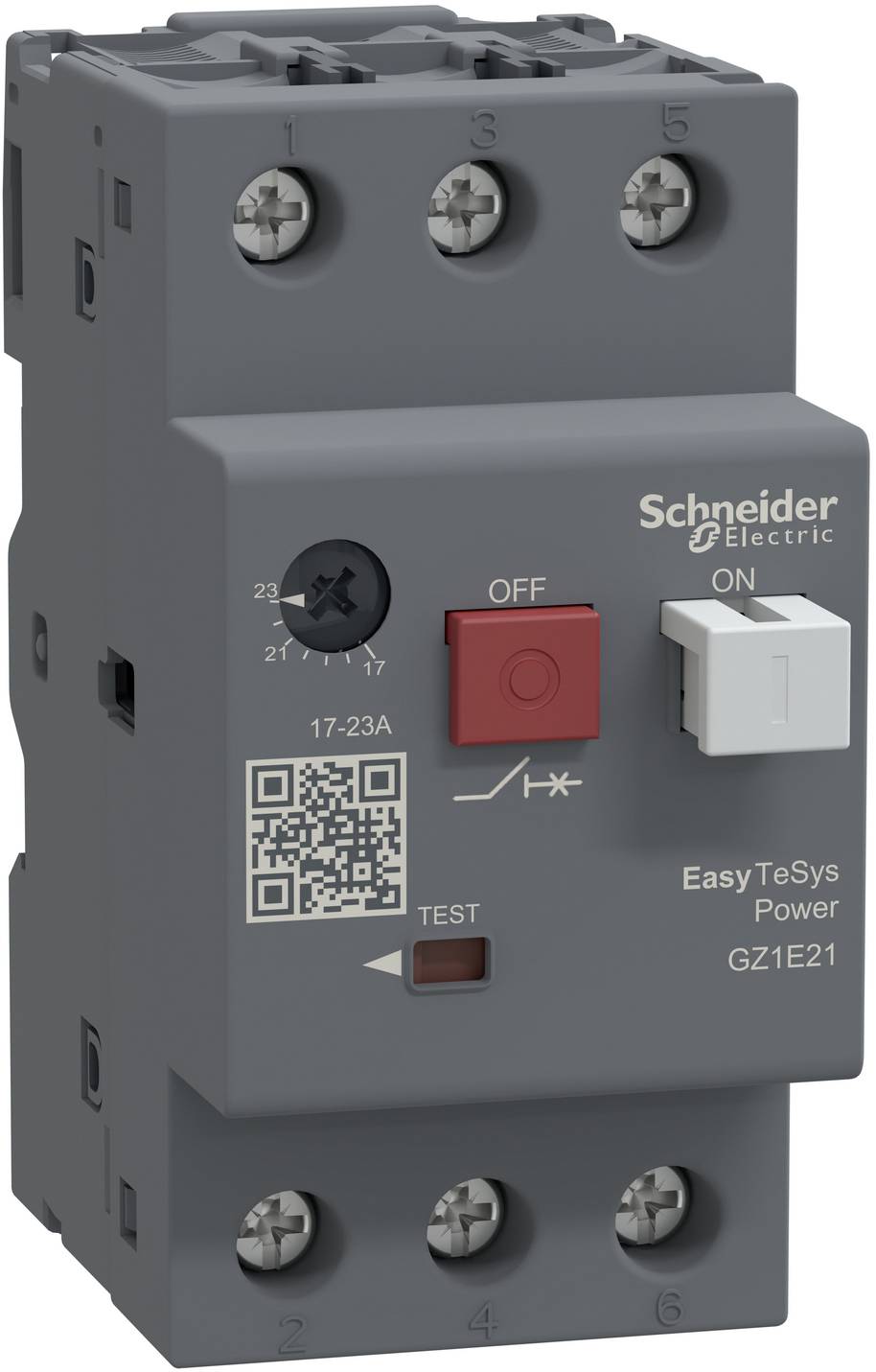 Schneider Electric GZ1E21 Motorskyddsbrytare 1 st