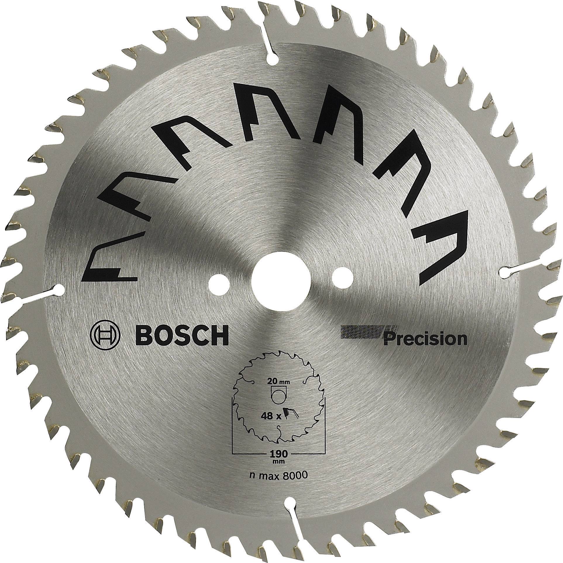 Bosch Accessories Precision 2609256937 Hårdmetall cirkelsågklinga 315 x 30 mm Antal tänder (per tum): 48 1 st