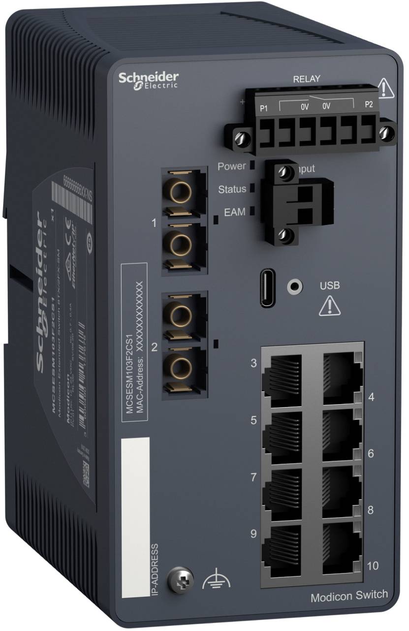 Schneider Electric MCSESM103F2CS1 Nätverks-switch