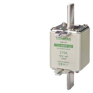 Siemens 3ND2354 Säkringsinsats Säkringsstorlek = 3 355 A 690 V 3 st