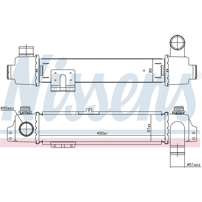 Laddluftkylare Nissens 17-96384