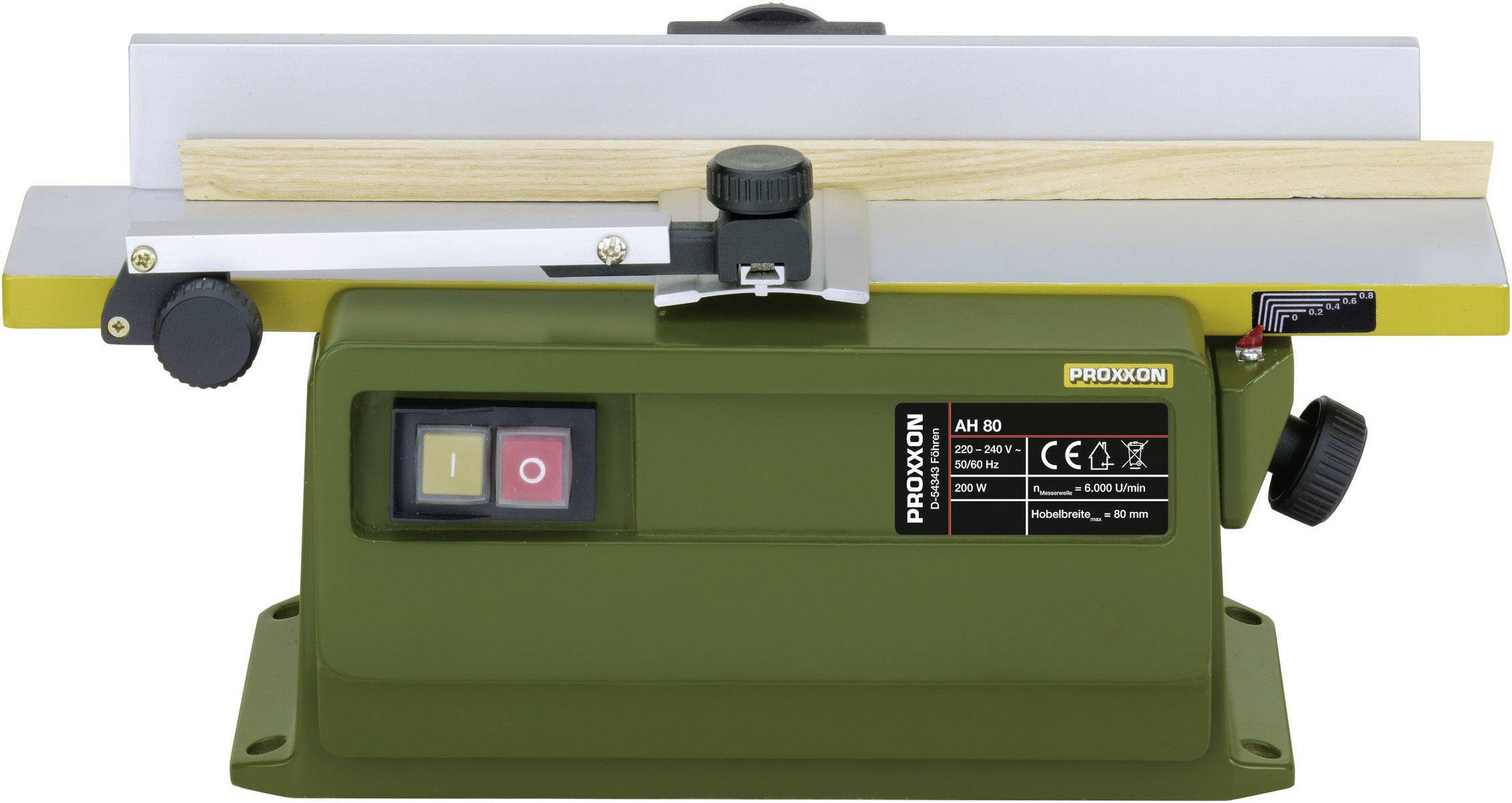Proxxon Micromot AH 80 Rikthyvel med utsug 80 mm