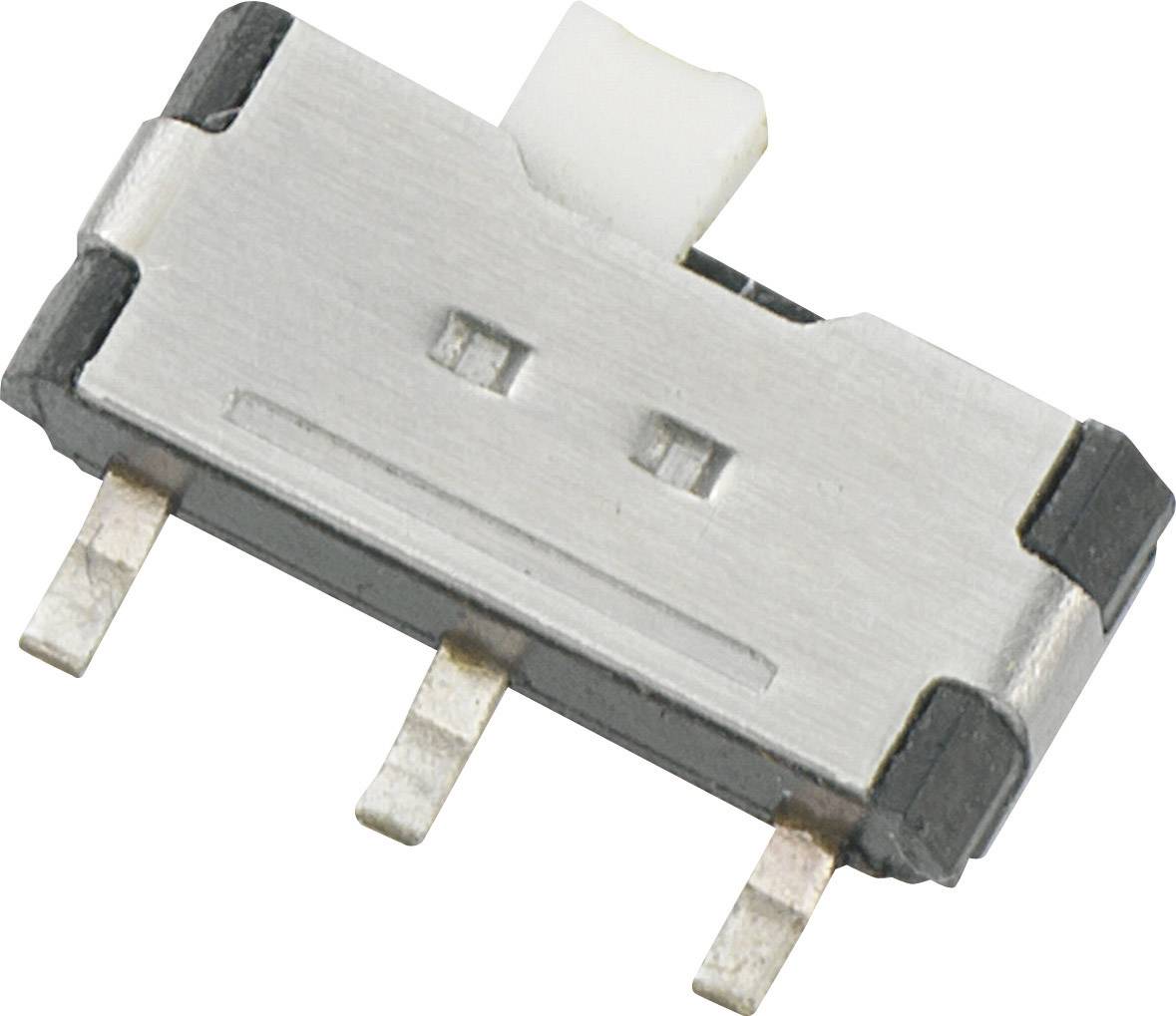 Skjutomkopplare 12 V/DC 0,05 A 1 x en/ett SSK- 1202 1 st.