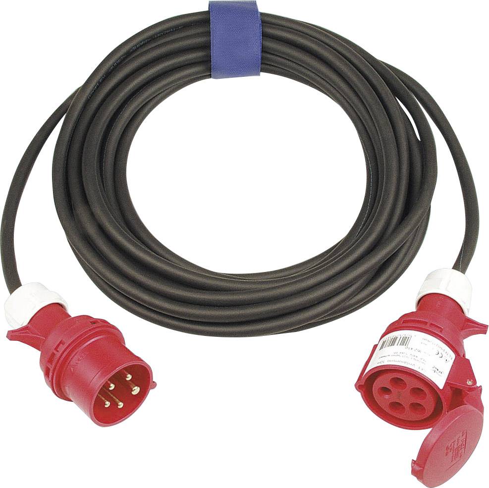 SIROX 362.425 Ström Förlängningskabel 16 A Svart 25 m H07RN-F 5G 1,5 mm²