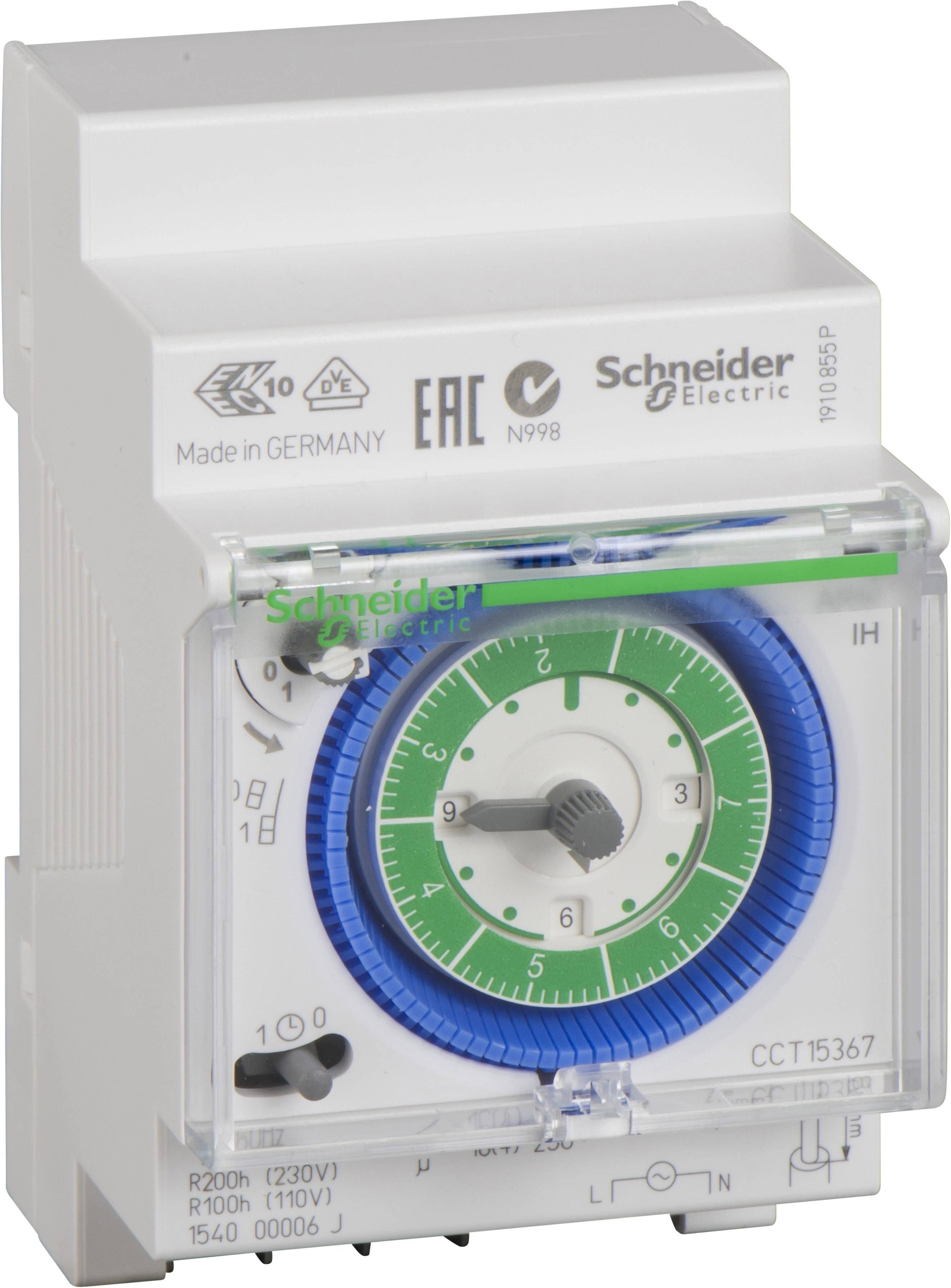 Schneider Electric CCT15367 Digitalt kopplingsur analog 230 V