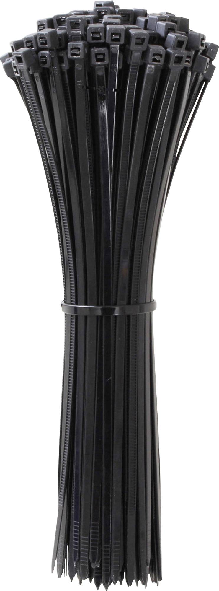 Quadrios 24CA356 24CA356 Buntband 300 mm 2.6 mm Svart UV-stabiliserad 100 st