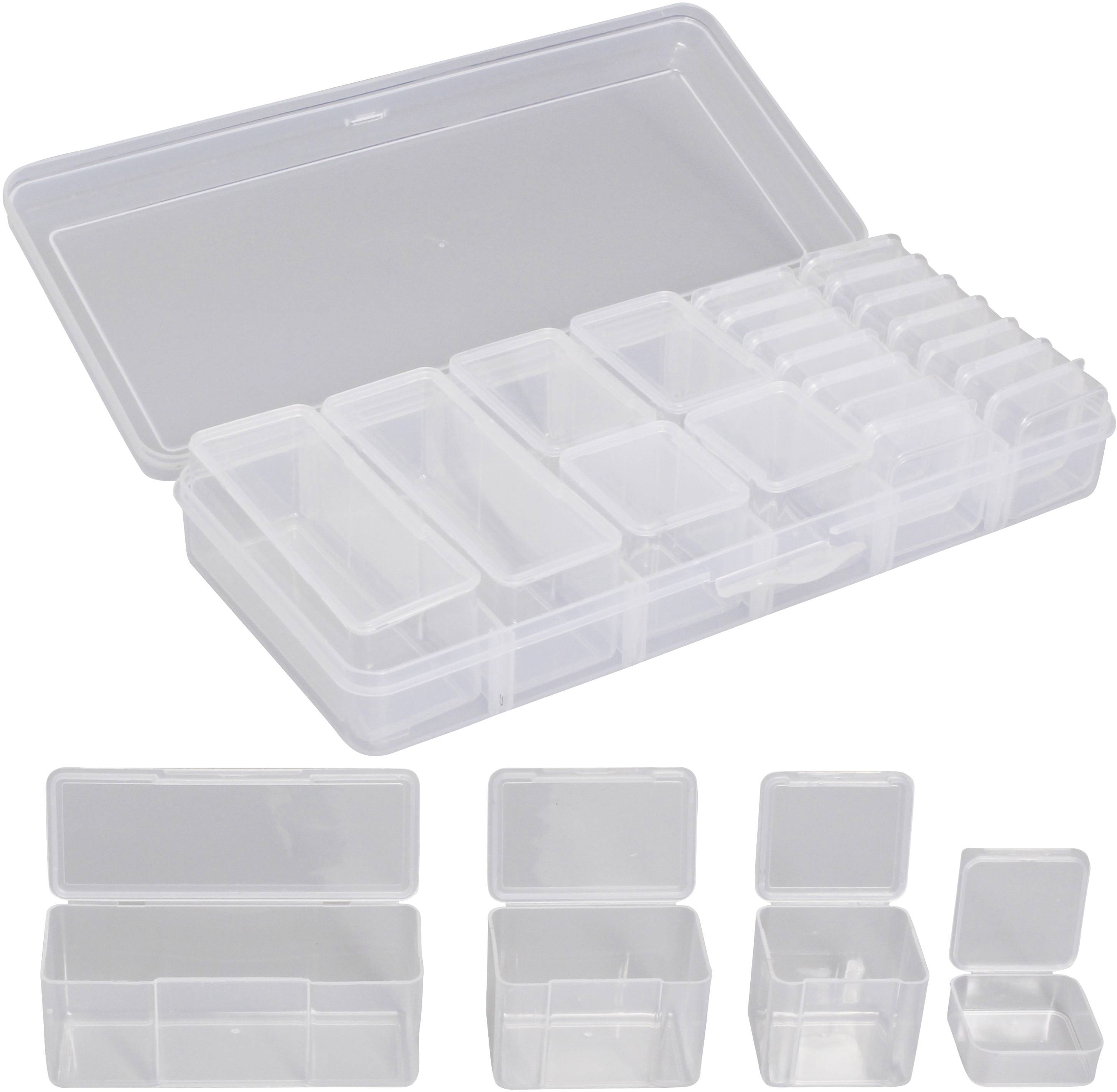 Quadrios 23SA085 Låda (L x B x H) 27 x 11.8 x 4.5 cm Antal fack: 1 Innehåll 1 set