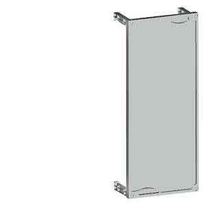 Siemens 8GK45014KK11 ALPHA 160 DIN, Leerfeldabdeckungs-Einbausatz med stutzer, RAL7035 H=600 B=250 Effektbrytar-byggsats