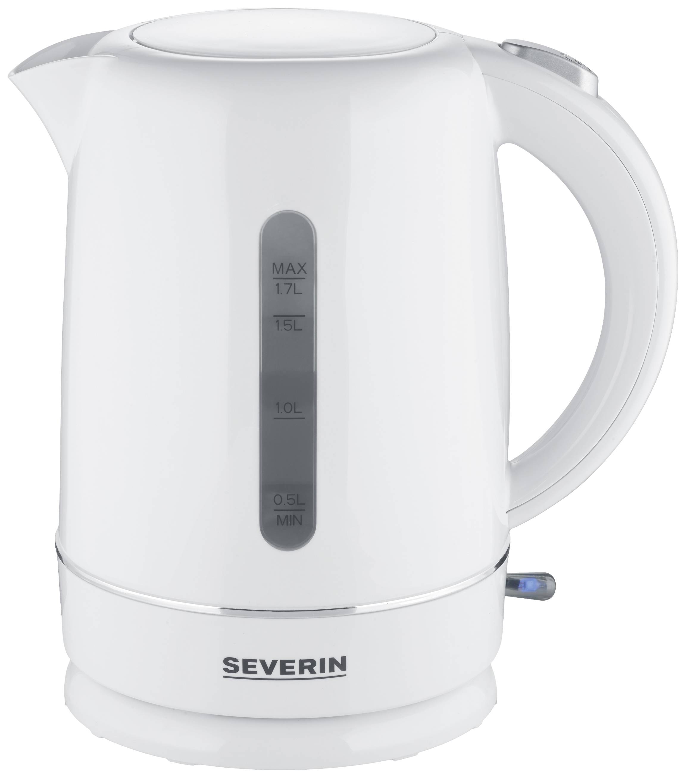 Severin WK 4325 Vattenkokare Överhettningsskydd Vit Kapacitet: 1.7 l