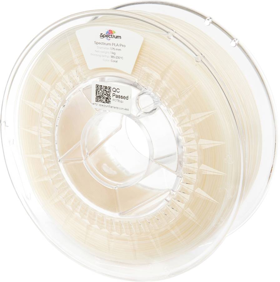 Spectrum Filaments 80099 PLA Pro 3D-skrivare Filament PLA Pro Slagtålig 1.75 mm 1000 g Korall 1 st