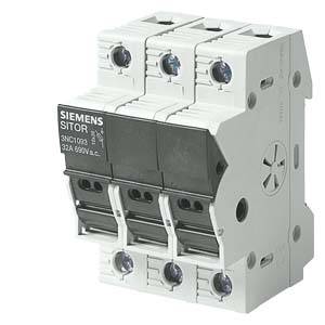 Siemens 3NC1093 Säkringslastsepareringsbrytare 3-polig 32 A 690 V/AC 4 st