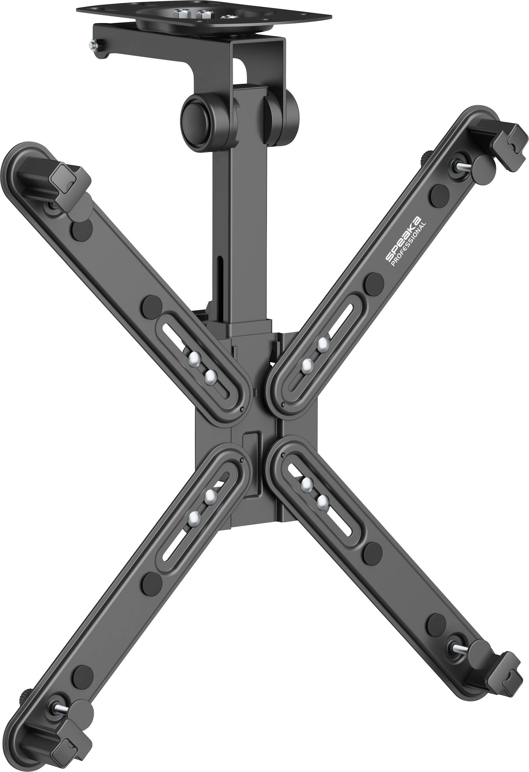 SpeaKa Professional SP-TVCM-530 TV-takfäste 33 cm (13″) – 81,3 cm (32″) Tiltbar, Svängbar Hopfällbar