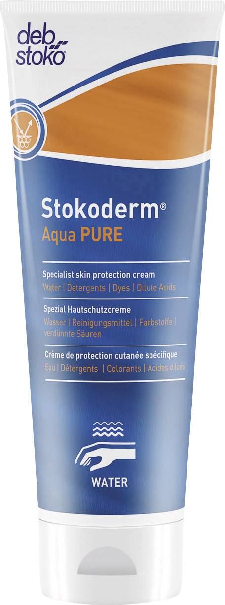 SC Johnson Professional Stokoderm® aqua PURE Skyddande hudkräm 100 ml SAQ100ML 1 st