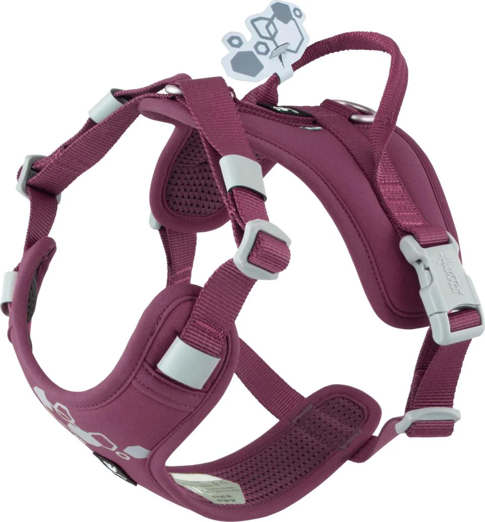Hurtta Weekend Warrior II ECO hundsele, Eggplant