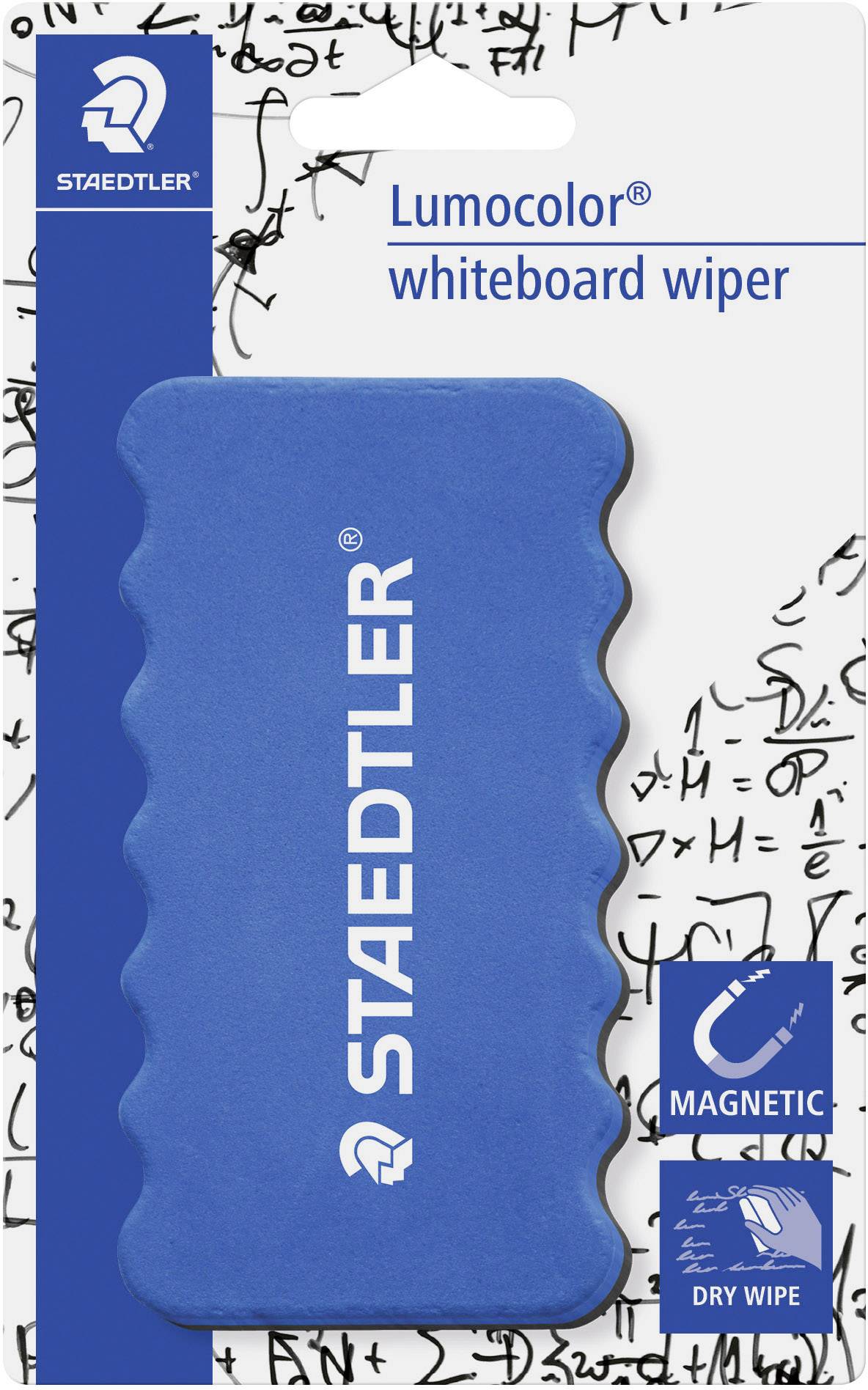 Staedtler Whiteboardsudd Lumocolor whiteboard wiper 652 (B x H) 107 mm x 57 mm Blå