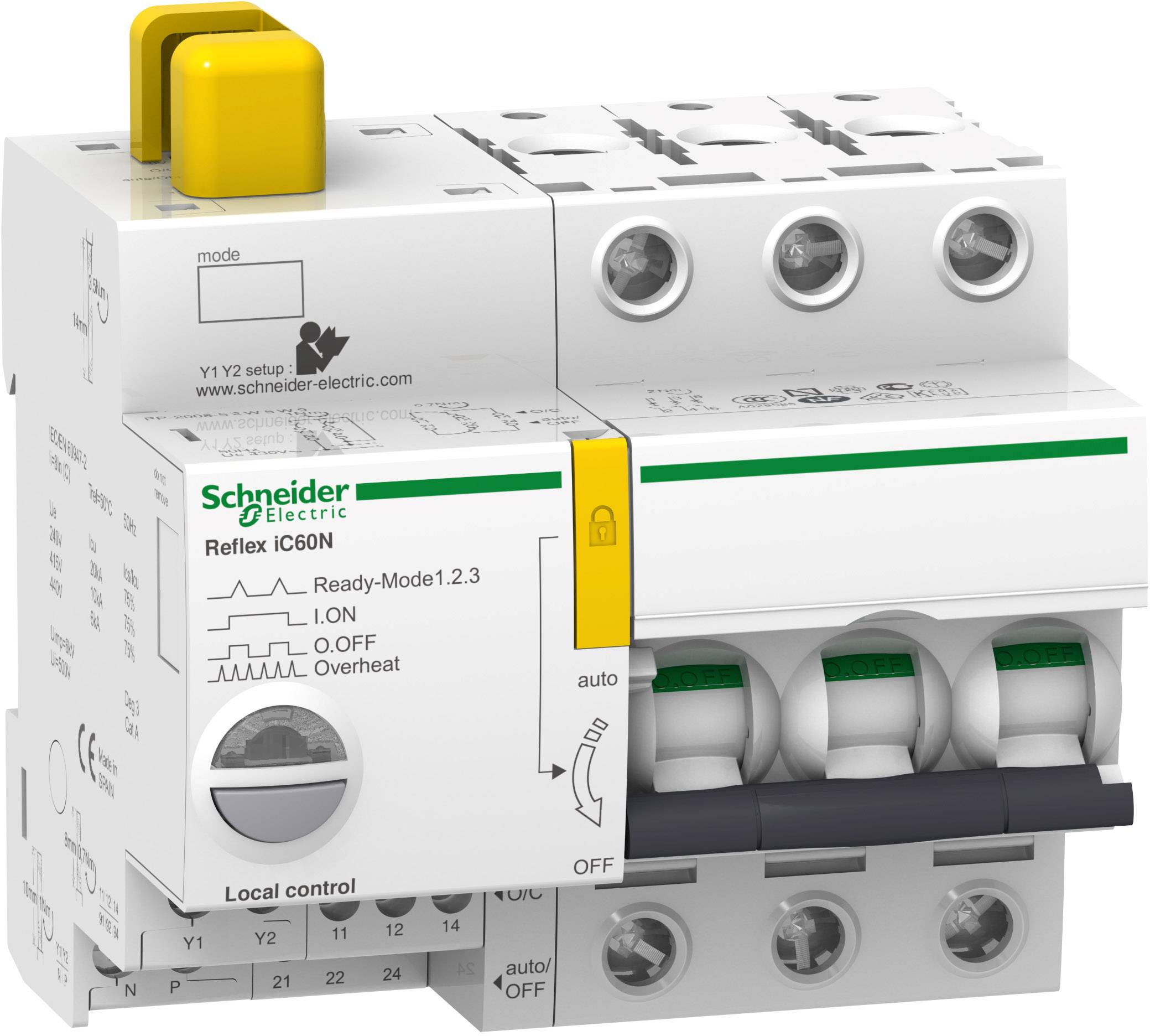Schneider Electric A9C62310 A9C62310 Automatsäkring 10 A 230 V