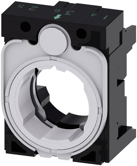 Siemens 3SU1500-0AA10-0AA0 3SU15000AA100AA0 Holder 3-faldig (B x H) 30 mm x 40 mm Grå, Svart 1 st