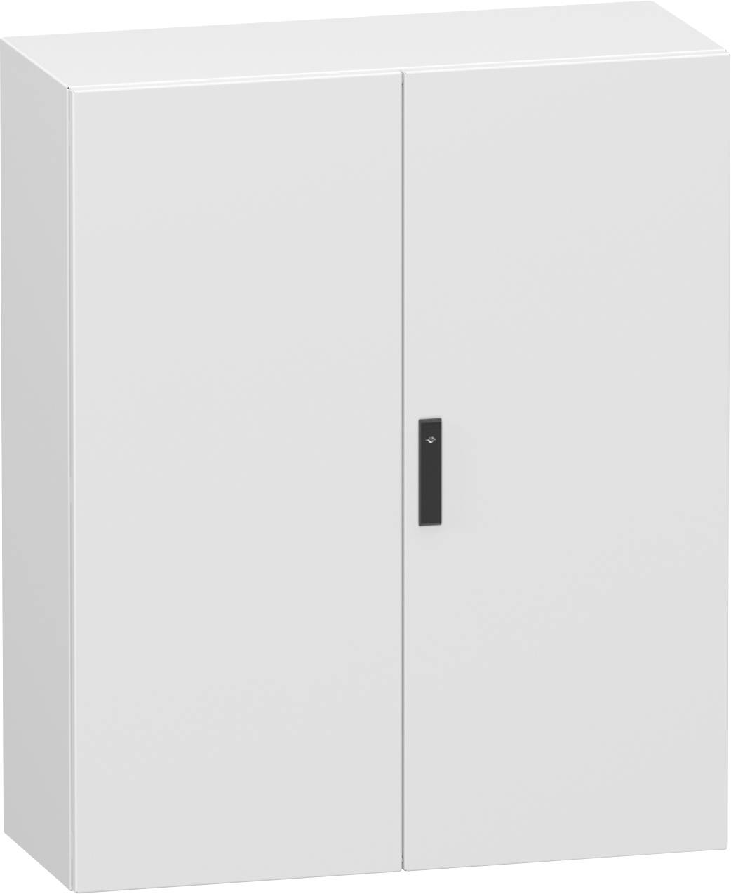 Schneider Electric Dörr 1000 x 1200 x 400 Stål Grå (RAL 7035) 1 st